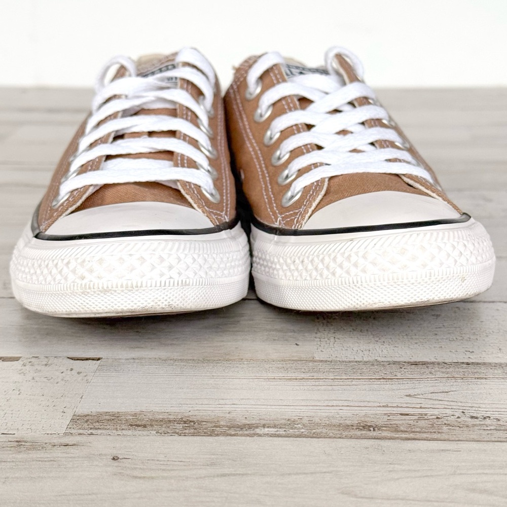 Converse Chuck Taylor All Star Low Top Hot Tea Tan Sneakers Men 5 / Women 7 - Picture 10 of 15